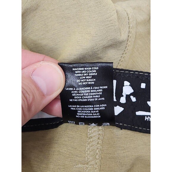 Pelagic Mako Hybrid Shorts Mens 36 Tan Fishing Performance Stretch Quick Dry 10" - Picture 4 of 7